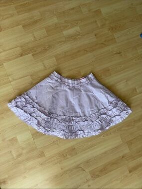 Sugar Thrillz Wish You Well Light Lavender Ruffle Mini Circle Skater Skirt